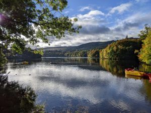Photo of loch in Pitlochry